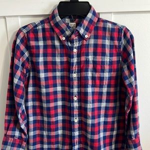 Crewcuts plaid flannel shirt